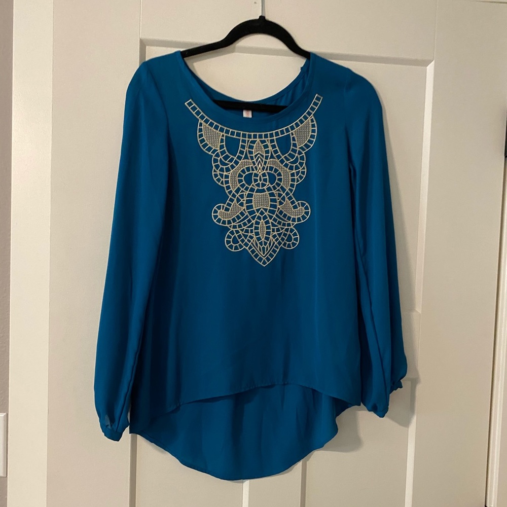 Blue blouse